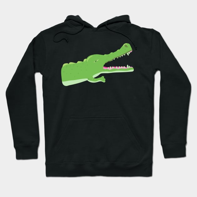 Crocodile Snap | Lilla The Lamb Hoodie by LillaTheLamb